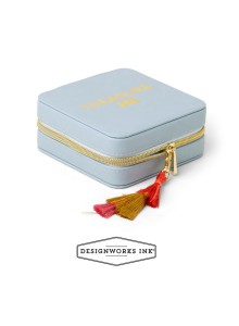 DJC-2023EU Jewelry Case - Treasure Me - light blue